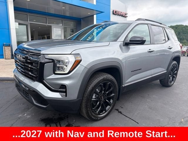 2027 GMC Terrain AWD Elevation in Sterling Metallic — front three-quarter view