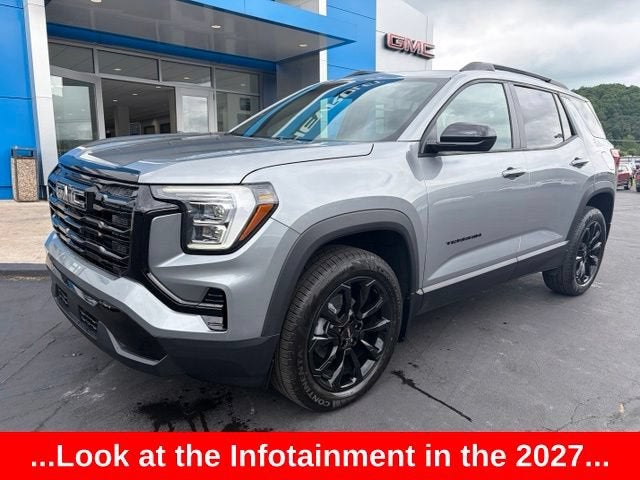 2027 GMC Terrain AWD Elevation in Sterling Metallic — front three-quarter view